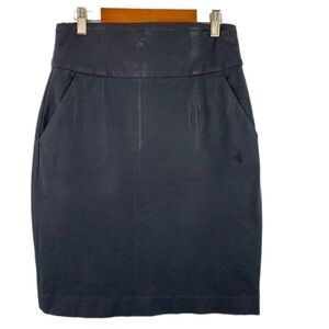 Banana Republic Stretch Pencil Skirt - Gray, Size 2